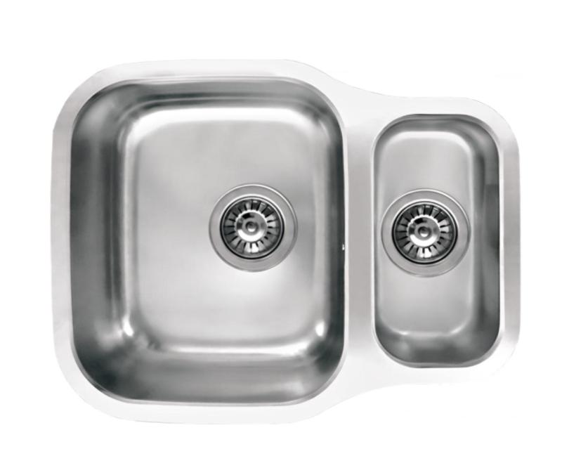 Banka Alaska Stainless Steel 1.5 Sink Undermount 524 x 400 mm 1208970064