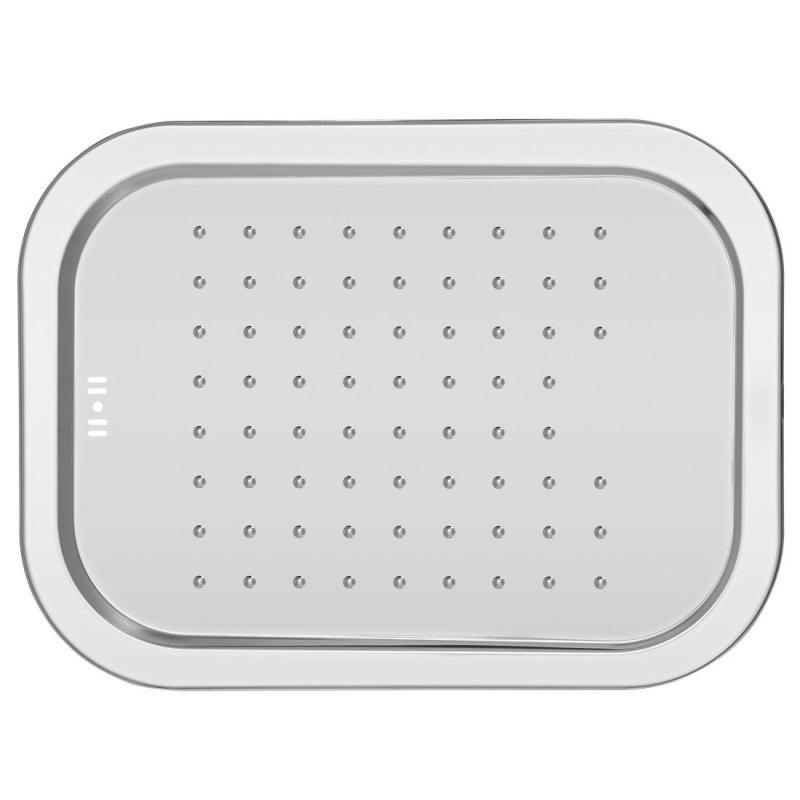 Banka Boston Stainless Steel Shallow Sink with Drain Tray 542 x 402 mm Surface Mount 1208970073