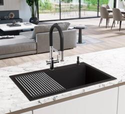 Ausmann Claridge 3-Way Kitchen Mixer Tap with Flexible Spout and Filtered Water – Chrome - 1208970091