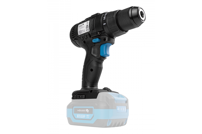 HÖGERT powerful cordless screwdriver 18V for wood and metal