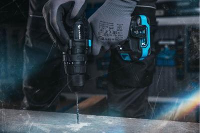 Högert Cordless Hammer Drill 18V for Brick, Stone, Wood, Metal