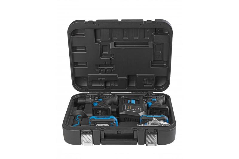 Cordless Brushless Screwdriver Drill Impact Driver Kit