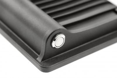 Solar floodlight LUMOS II, LED, 3000lm, 6400K, 2x2600mAh replaceable, IP65, black