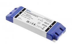 LED Power Supply PRO+ 24V, 60W, input 220-240VAC, IP20, dim.185x65x22 mm