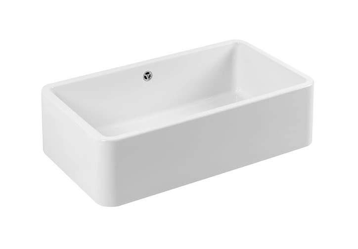 Ausmann Ceramic Mira Ceramic White Sink - Undermount and Drop-in 795 x 460 mm 1208970515