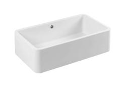 Ausmann Ceramic Mira Ceramic White Sink - Undermount and Drop-in 795 x 460 mm 1208970515