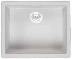 Translation: White Sink 50x40 cm Undermount, Top-mount, and Flush-mount with White Plug 1208970531