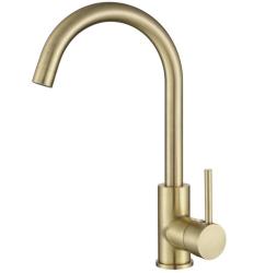 Ausmann Arvia gold kitchen faucet PVD Gold with swivel spout 1208970640