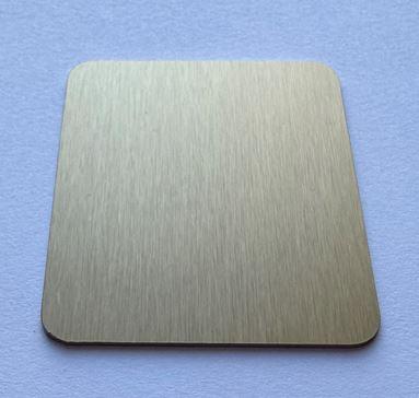 Pure.Sink PVD Stainless Steel color sample brushed gold 1208970650