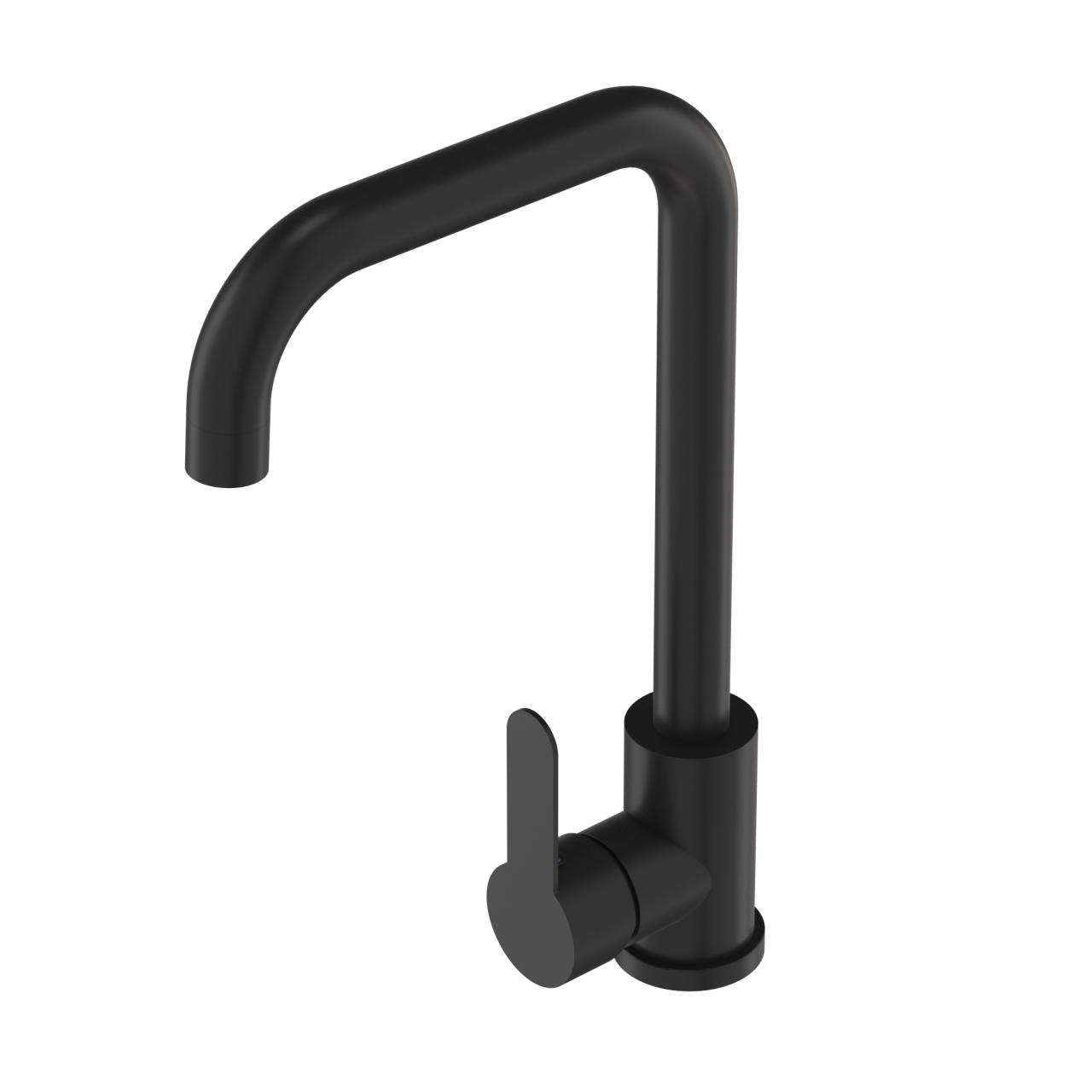 Graniteland Stellar Kitchen Faucet Black with Swivel Spout 1208970671