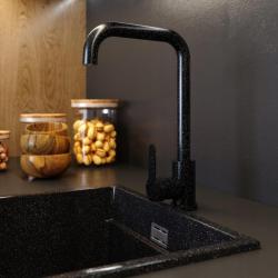 Translation: Graniteland Stellar Kitchen Faucet Bluestone Look with Swivel Spout 12089706734