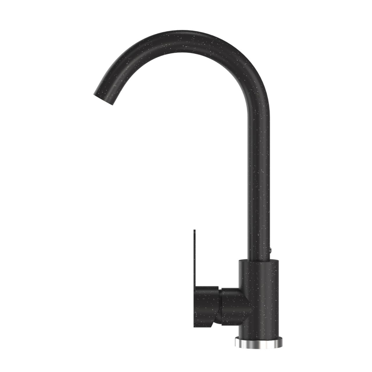 Graniteland Veritas Kitchen Mixer Tap Arduin Hardstone Look with Swivel Spout 1208970675