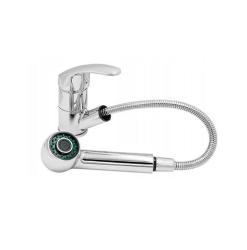 Graniteland Rhea Kitchen Faucet Chrome with Pull-Out Spout and Dual-Function Hand Shower 1208970712