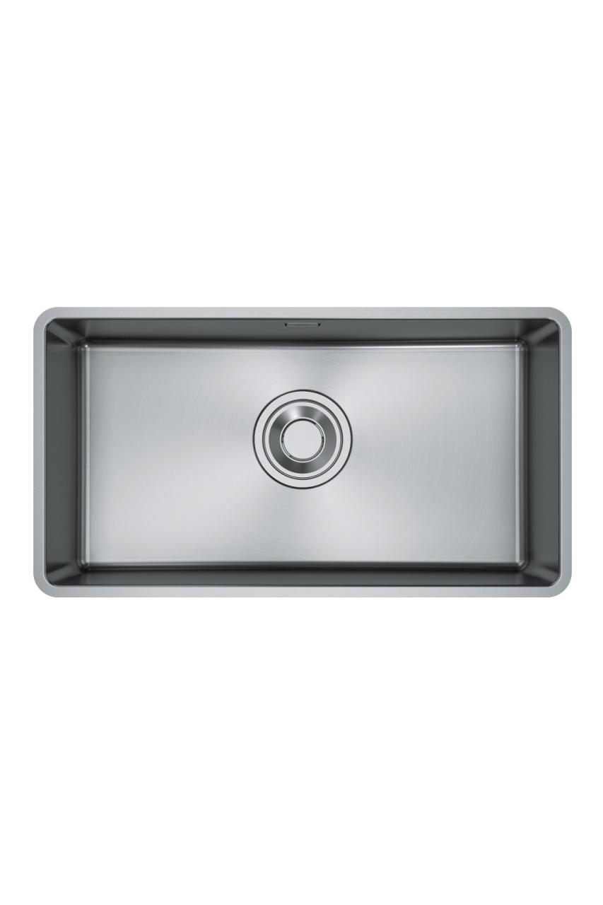 Franke Maris Quiet MQX 110.82 Stainless Steel Large Sink 820x424 mm Undermount 122.0694.476