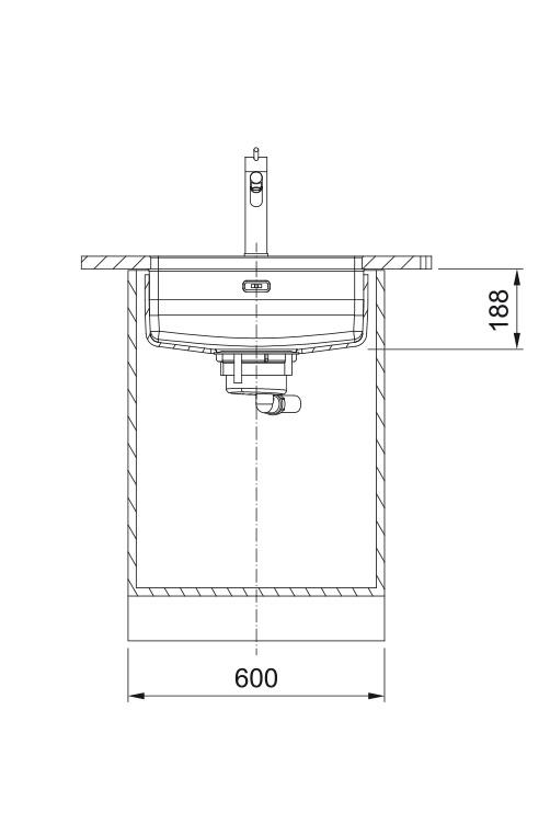 Franke Maris Quiet MQX 110.50 Stainless Steel Sink 50x40 cm Undermount 122.0694.475