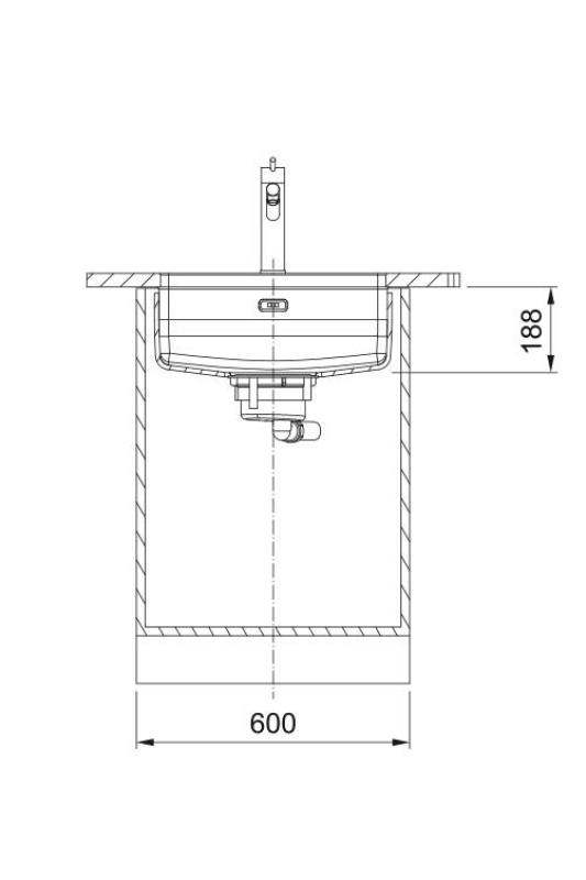 Franke Maris Quiet MQX 110.50 Stainless Steel Sink 50x40 cm Undermount 122.0694.477