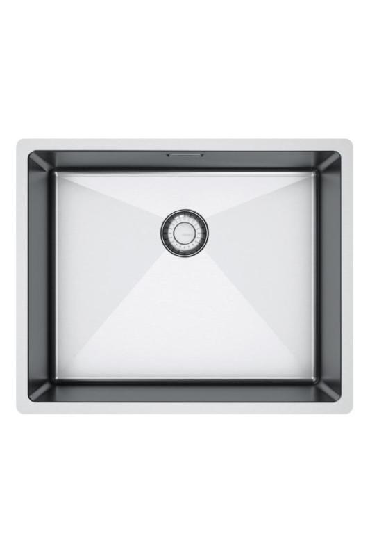 Franke Bolero Plus New R10 B2X 210-50-40 Stainless Steel Sink Flush-mount, Undermount and Top-mount 50x40 cm 127.0728.977