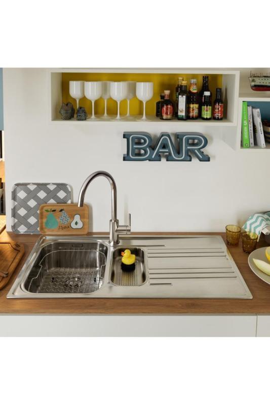 Franke Lina XL Kitchen Mixer Tap Chrome with Swiveling Spout 115.0693.228