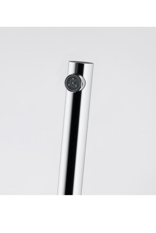 Franke Lina L Kitchen Faucet Swivel Spout Chrome 115.0693.230