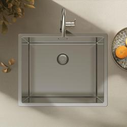 Pure.Sink Exclusive Stainless Steel Sink 50x40 cm 10mm radius undermount, flush mount and top mount PEX5040-02