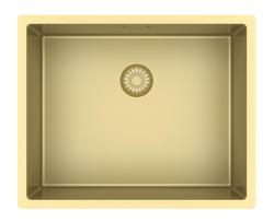 Pure.Sink Exclusive Gold Sink 50x40 cm 10mm radius undermount, flush mount and top mount PEX5040-60
