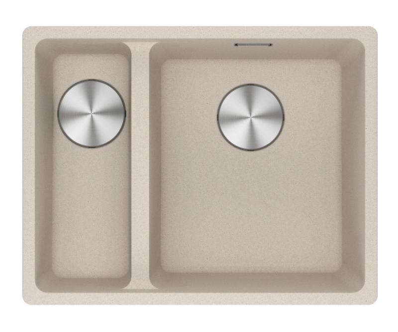 Franke Maris MRG 160-34-15 Fragranite Coffee Cream Sink Right Undermount 125.0725.662