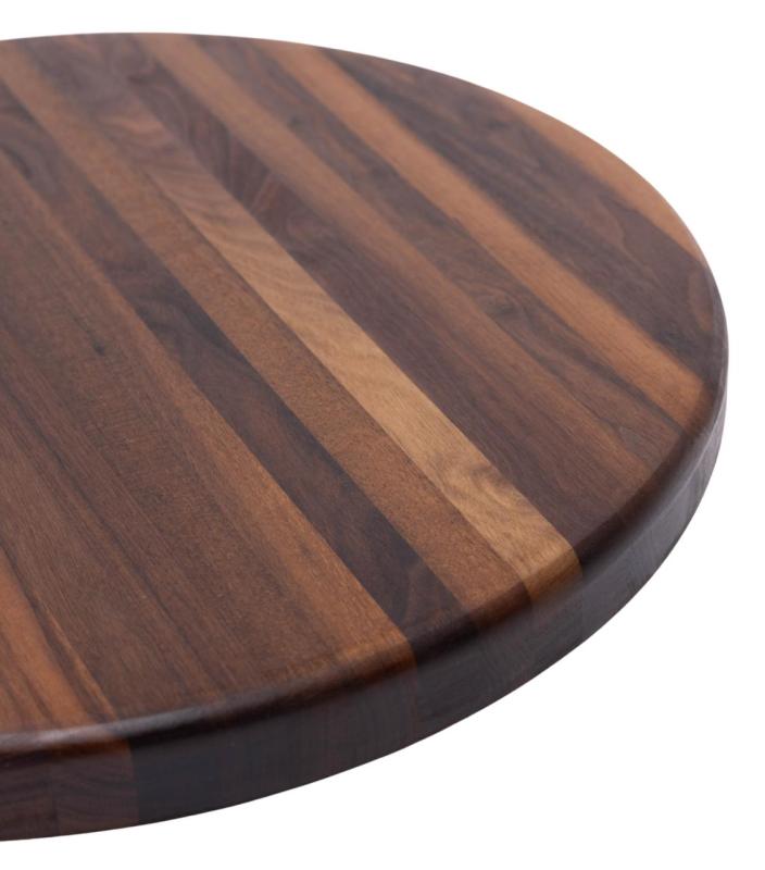 Woodsea Butcher Round - Walnut Wooden Cutting Board Round Ø50 cm 1208971533