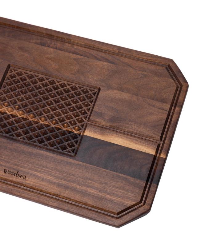 Woodsea Castle Steak - Walnut Wood Steak Cutting and Serving Board 45x30 cm 1208971569