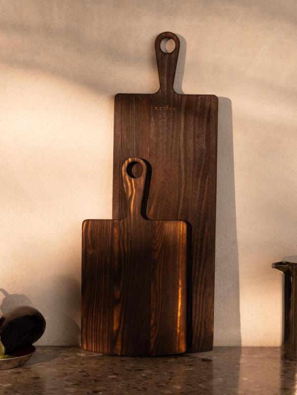 Woodsea Pine Burned M - Pine Cutting Board 20x62 cm 1208971576