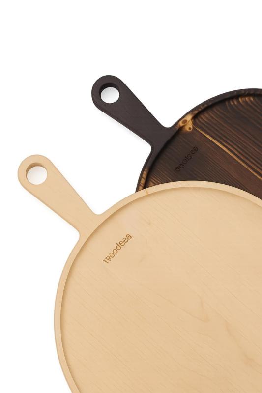 Woodsea Pine Burned - Pine Wood Pizza Board 47x35 cm 1208971580