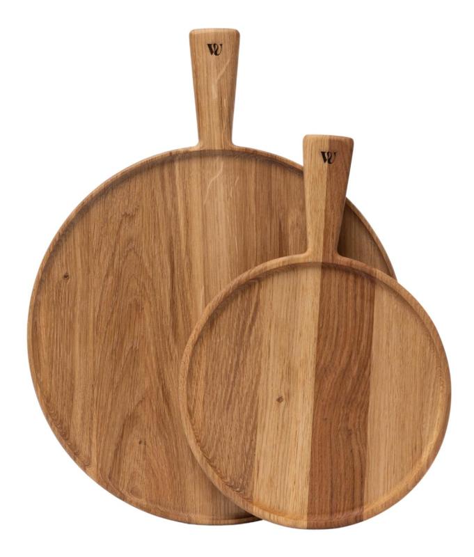 Woodsea Pizza S - Oak Wood Pizza Board Round Ø25 cm 1208971582