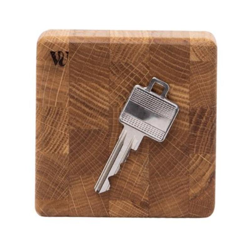 Woodsea End Grain Oak - Oak Key Holder 9x9 cm 1208971600