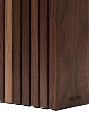 Woodsea Block Walnut S - Walnut Wood Knife Holder Block 13x8 cm 1208971608