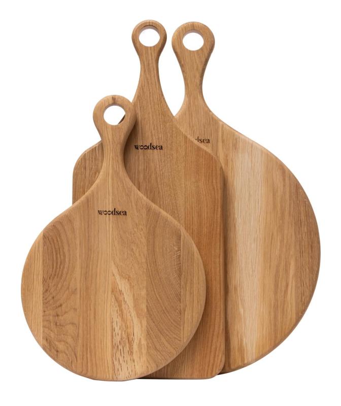 Woodsea Native M - Oak Pizza Board Round Ø35x2 cm 1208971612