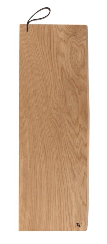 Woodsea Serving S - Oak Serving Board 55x17 cm with Leather Handle 1208971615