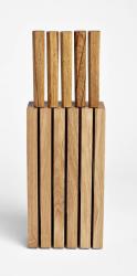 Woodsea Block Oak S - Oak Knife Holder Block 13x8 cm 1208971617