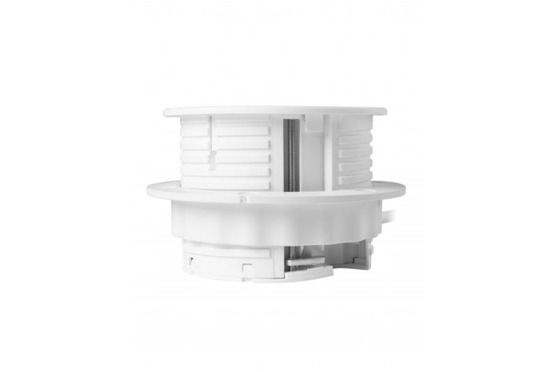 Furniture socket RONDO, 1xSHUKO, 1xUSB-A, 2xUSB-C, HDMI, RJ45 cable 1.5 m, white