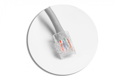 Furniture socket MULTISOFT, 2xSHUKO, USB A+C, RJ45, cable 1.5 m, aluminum