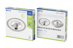 LED garden-park luminaire ORLANDO, 50 W, 5000 lm, 4000K, AC180-250V, IP65
