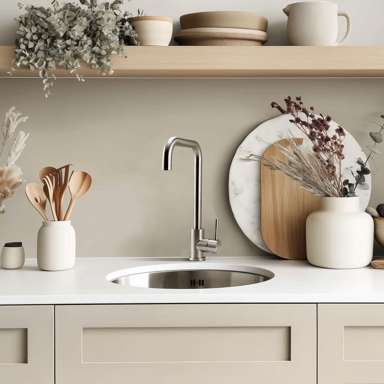 Pure.Sink Rondo Stainless Steel Round Sink for flush-mount, under-mount and top-mount 38 cm PRN38-02 - Productafbeelding 5