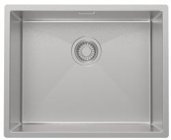 Pure.Sink Luxion stainless steel sink 50x40 cm undermount, flush mount, and top mount PLX5040-02