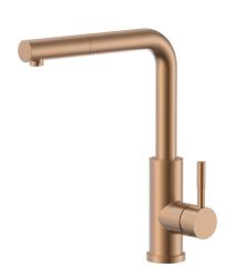 Pure.Sink Elite Steel Spark-S kitchen faucet PVD copper with pull-out spout PS8041-62