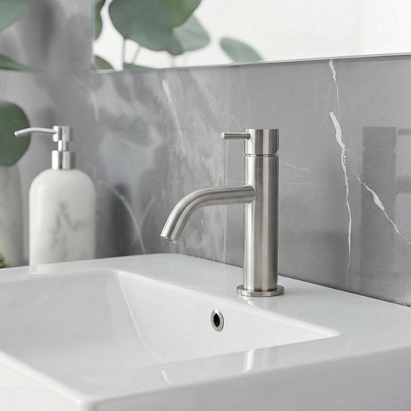 MURO TUA Chrome sink mixer tap M1.A1