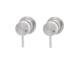 MURO TUA Wall-mounted mixer tap with diverter valve, chrome M1.B32.R.CR