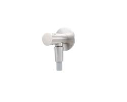 MURO TUA Round hand shower set complete with wall connection chrome M1.BA1.R.CR