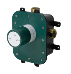 Waterevolution Flow Built-in Part ISOBOX Washbasin Mixer Tap T1.42V.BI