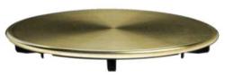 Pure.Sink Universal Drain cover, basket plug cap, gold-colored, rounded lid for drain hole WSTCOV-60