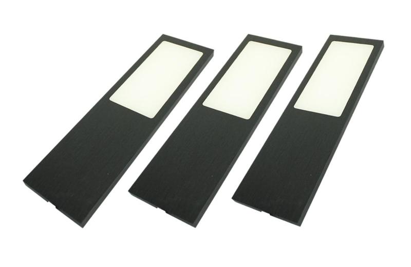 Indux Solin Küche Aufbau Multi Tone LED Set 3 Spots x 3,6 W Schwarz 1208972345