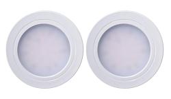 Indux Luma Small built-in kitchen LED spotlight set, 2 spotlights with LED driver, white 1208972375