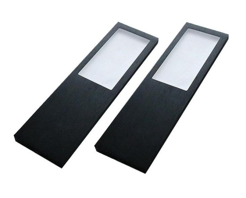Indux Lino Küche Aufbaubeleuchtung LED-Set 2 Spots 4W mit integriertem Touch-Dimmschalter Schwarz 1208972390